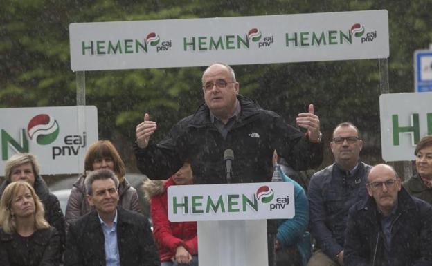 Egibar recuerda que EH Bildu «abraza ahora el Estatuto tras haber fracasadosu estrategia político-militar»