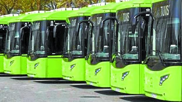 Vitoria incorpora cinco nuevos autobuses híbridos a su flota