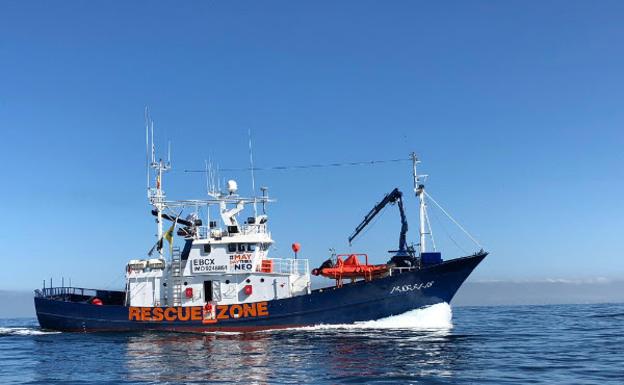 El 'Aita Mari' llega a Mallorca para tramitar los permisos pertinentes y viajar a Lesbos