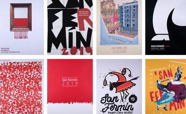 ¿Qué cartel de San Fermín te gusta más?