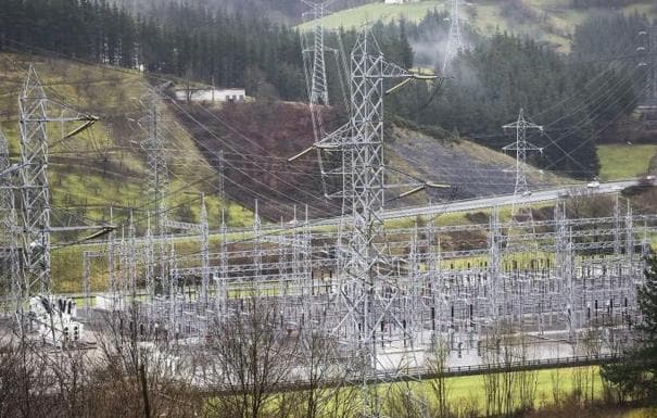 Arranca la obra de la línea Güeñes-Itsaso, clave para la conexión eléctrica con Europa