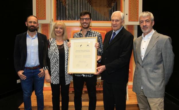 José Ramón García López, premio Orfeón Donostiarra-Musikene