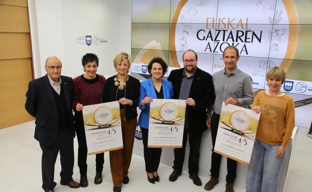 Un total de 29 queseros participan este fin de semana en la Feria del Queso Vasco de Idiazabal