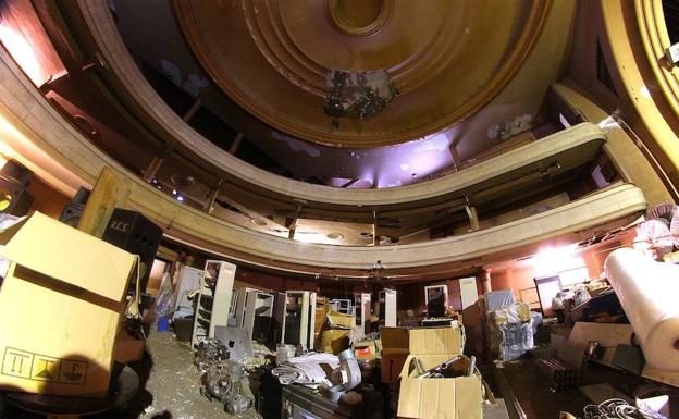 La Sade solicita el derribo de la cubierta y el techo del cine del Bellas Artes
