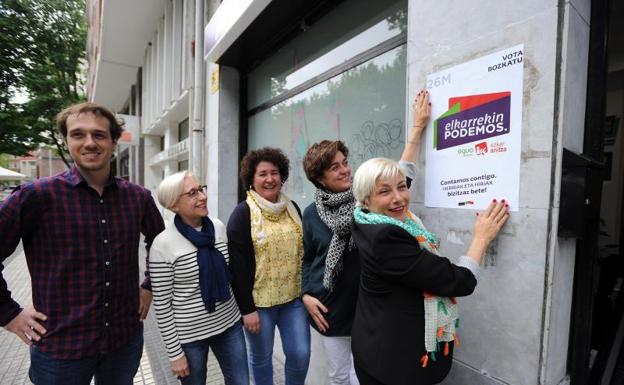 Elkarrekin Podemos pone en manos de dos mujeres la batalla por el progresismo