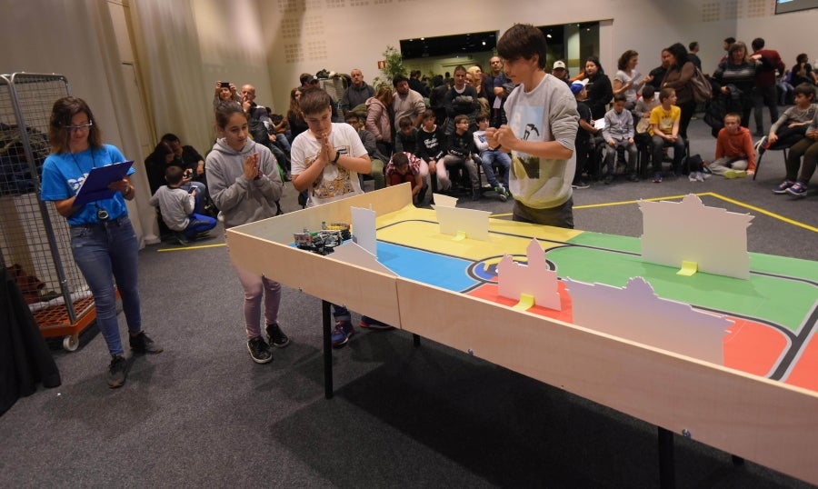 Liga robótica, en imágenes