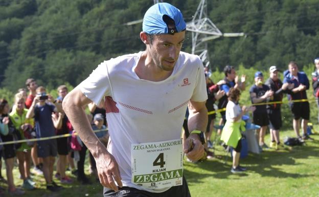 Kilian Jornet: «En Zegama me siento como en casa, es un público único»