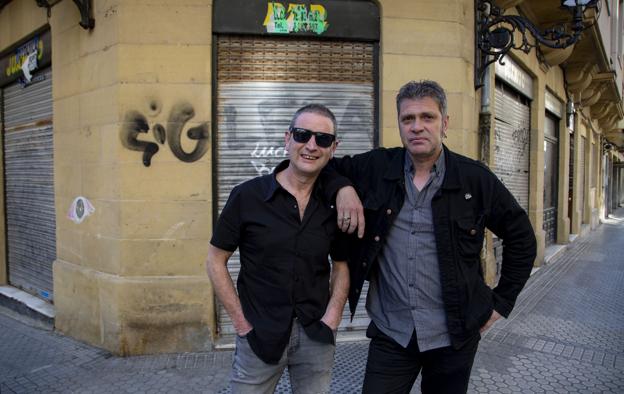 Juancar Landa 'Jocano' y Juanjo Arrizabalaga: «No tocamos por nostalgia, sino por necesidad vital y divertimento»