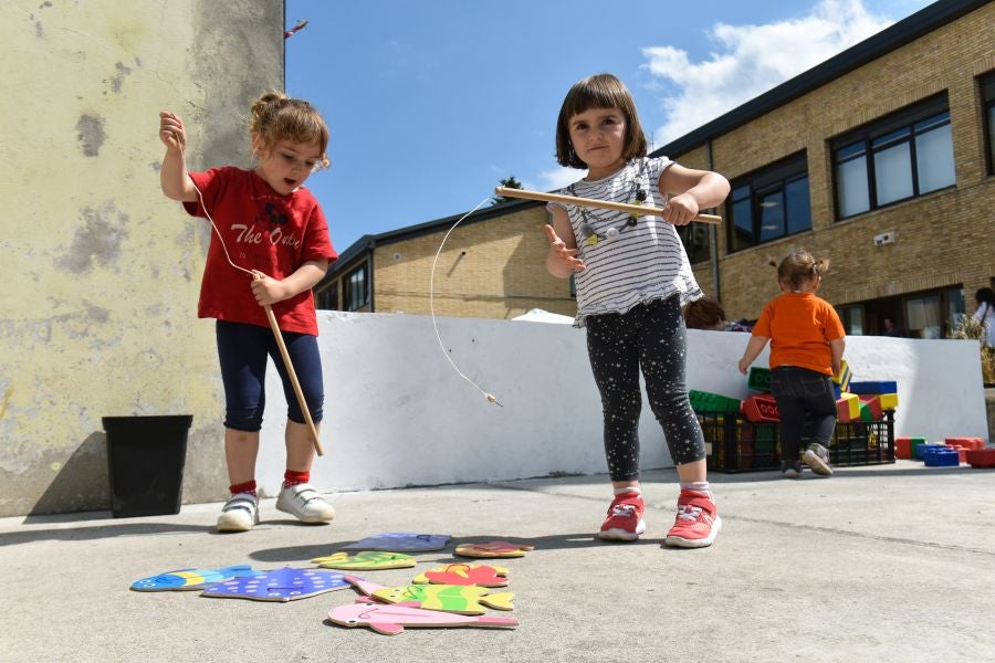 Fiesta de las Eskola Txikiak en Aginaga