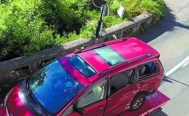 Libertad con cargos para el conductor detenido tras el mortal accidente de Leintz-Gatzaga