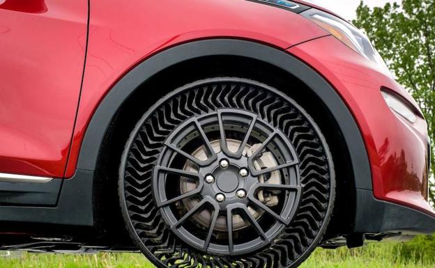 Llega la rueda sin aire