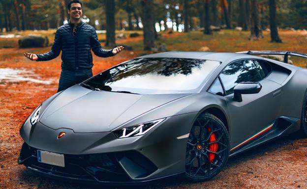 Detenido el 'youtuber' David Díaz por ir a 228 km/hora en un Lamborghini