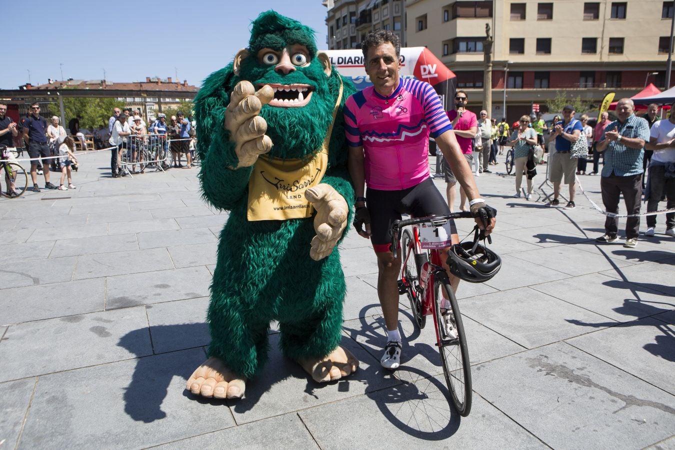 Las imágenes de la marcha cicloturista Juanma Garate