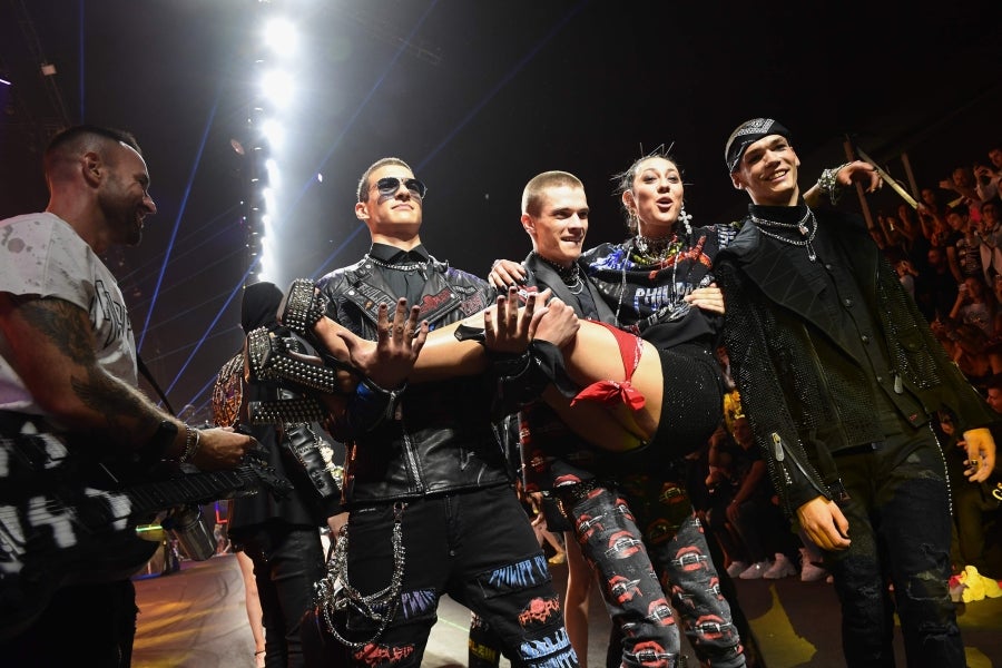 Moda, fuego y Rock and roll