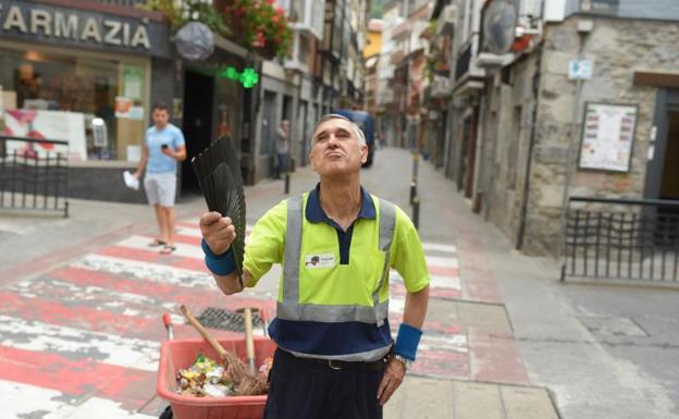 «Hacía tanto calor que no salí de casa»