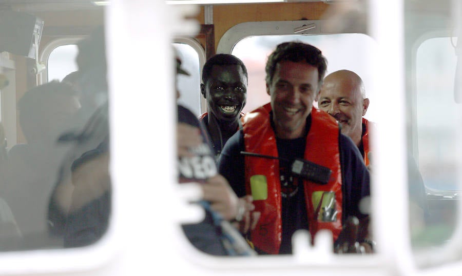 El 'Aita Mari', de vuelta en Pasaia