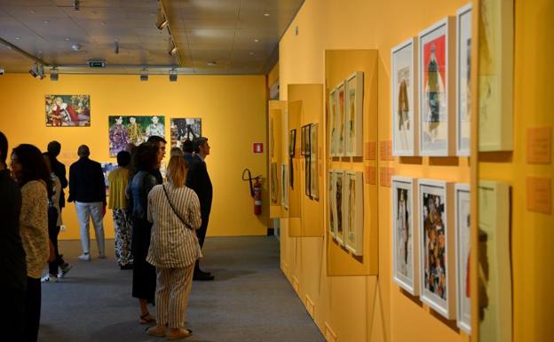 Las más finas estampas de moda, en el Museo Cristóbal Balenciaga