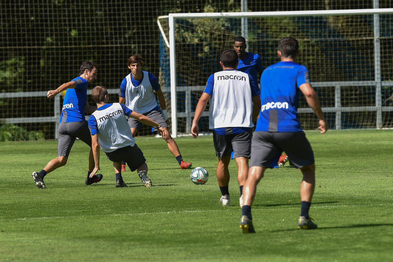 Tercer entrenamiento de la Real Sociedad de la pretemporada 2019/20
