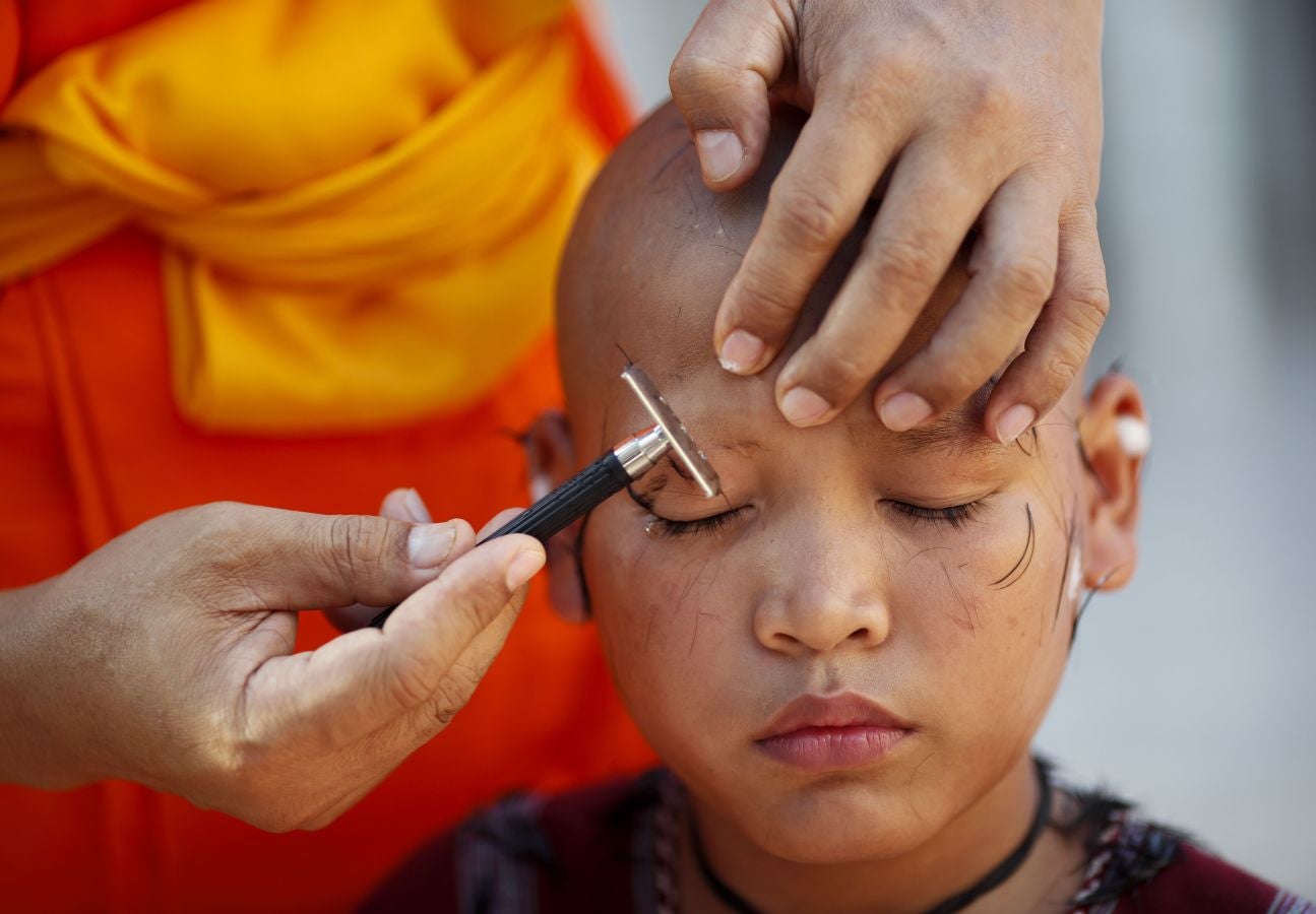 Los nuevos monjes budistas