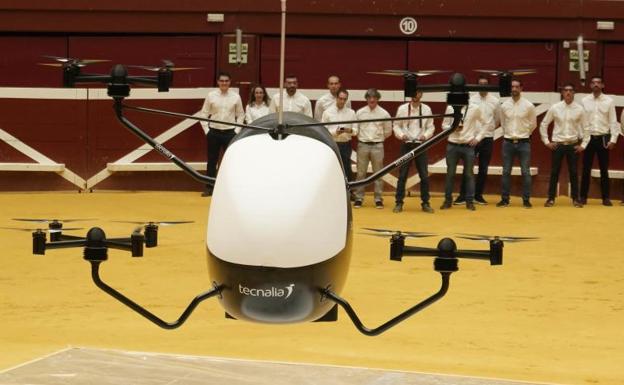 Aerotaxis del futuro 'made in Euskadi' y desarrollados por Tecnalia