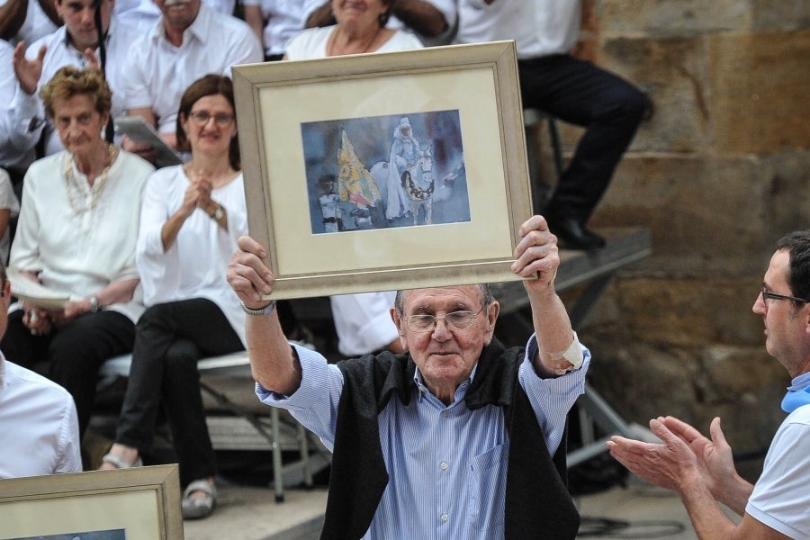 Un Alarde del Moro con capitana