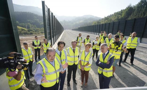 El Gobierno Vasco da por finalizado el ramal principal de la 'Y vasca' en Gipuzkoa