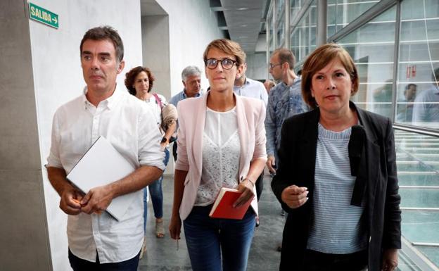 Chivite cierra el acuerdo para gobernar Navarra a la espera de la abstención de EH Bildu