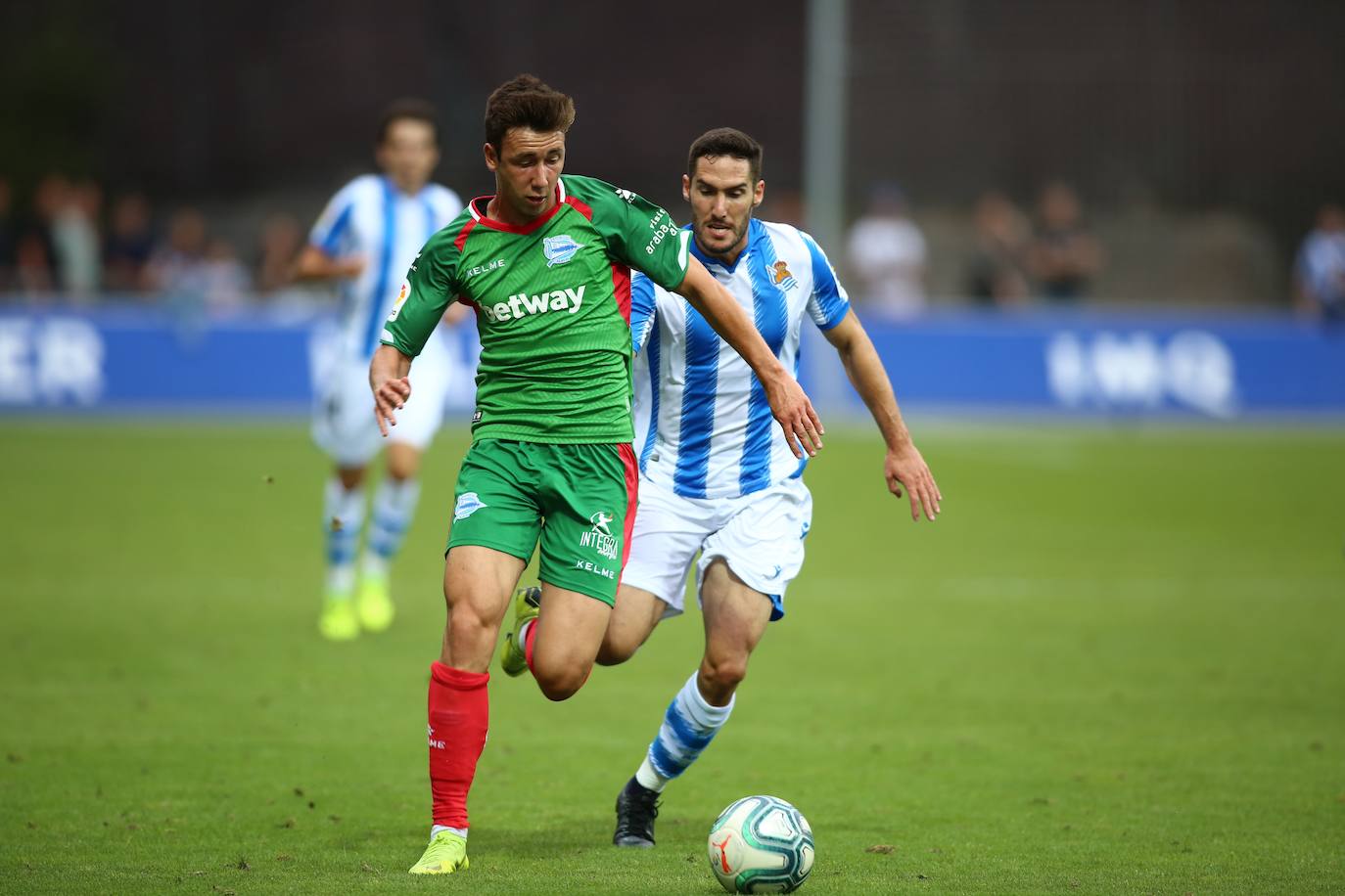 Las imágenes del amistoso de pretemporada Real Sociedad-Alavés