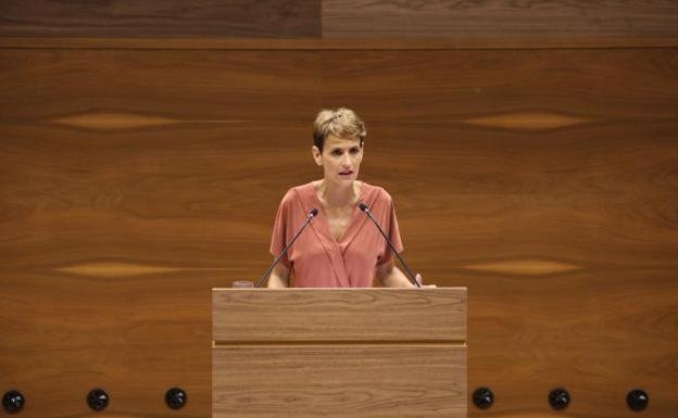 La sesión de investidura de Chivite anticipa una legislatura de alta tensión en Navarra