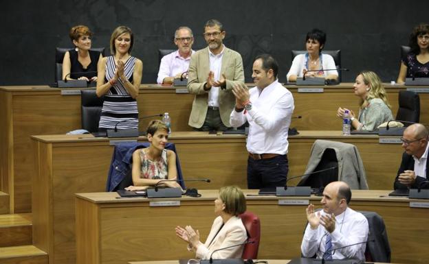 Barkos y Chivite formalizarán el lunes el traspaso de poderes en Navarra