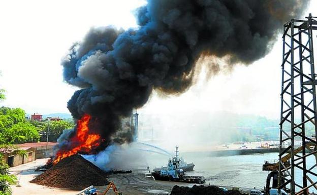 Eguzki denuncia que un año después del incendio en Lezo «nada se sabe y nada ha cambiado»