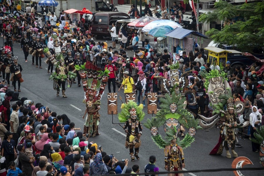 Dragones, calaveras y plumas para el mejor carnaval