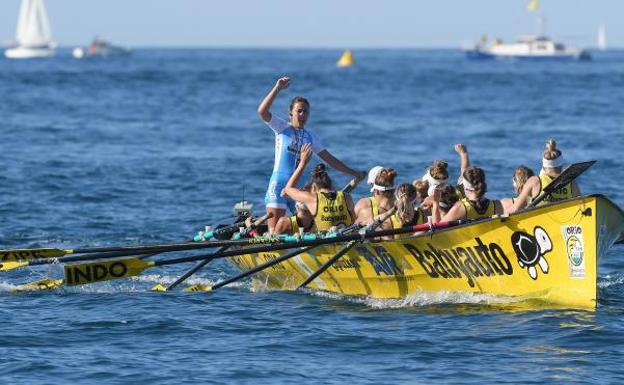 Orio y Arraun, en apenas tres segundos