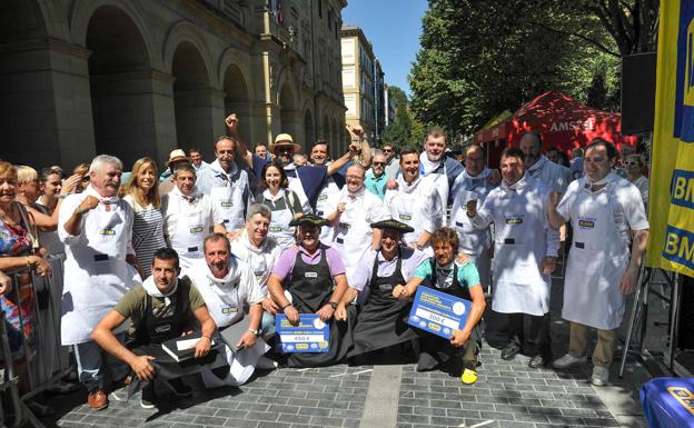 El premio al mejor marmitako se fue a Ibarra