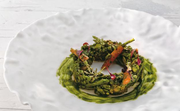 Receta de menestra de verduras de Martín Berasategui