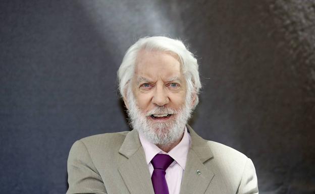 Premio Donostia para la rotunda mirada de Donald Sutherland