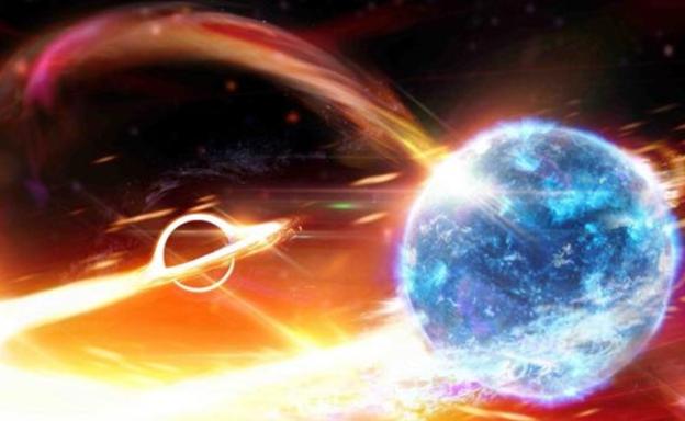 ¿Se ha detectado por primera vez la fusión de un agujero negro y una estrella de neutrones?