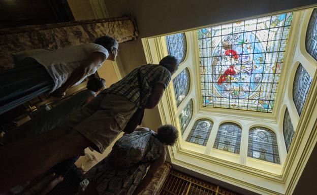 «El salón de la reina me ha transportado a esa época»