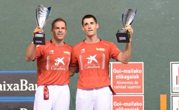 Aimar Olaizola y Albisu ganan el Donostia Hiria (22-18)