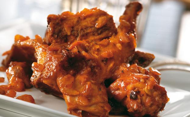 Receta de conejo guisado de Martín Berasategui