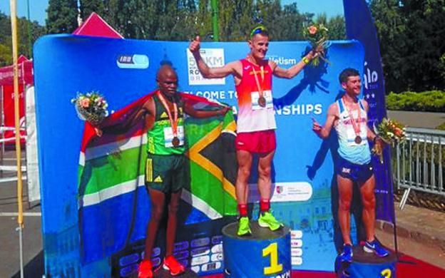 Iraitz Arrospide, campeón del mundo de 50 kilómetros