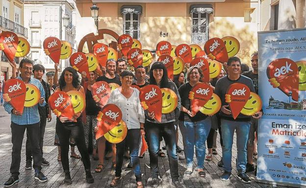 AEK presenta su campaña de matriculación del nuevo curso con más de 100 centros