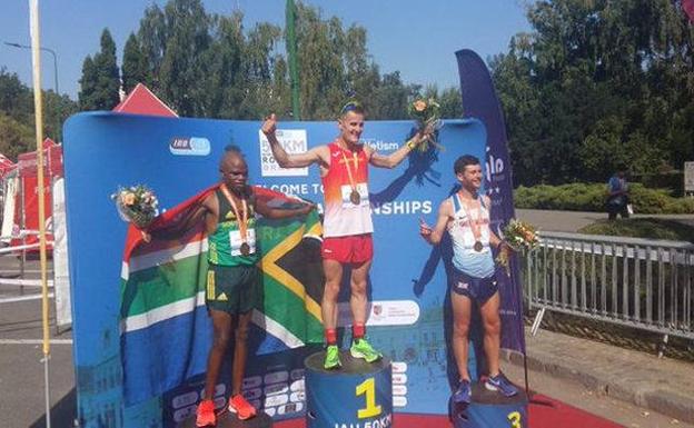 Iraitz Arrospide: «Este oro es el fruto del trabajo de cuatro años»