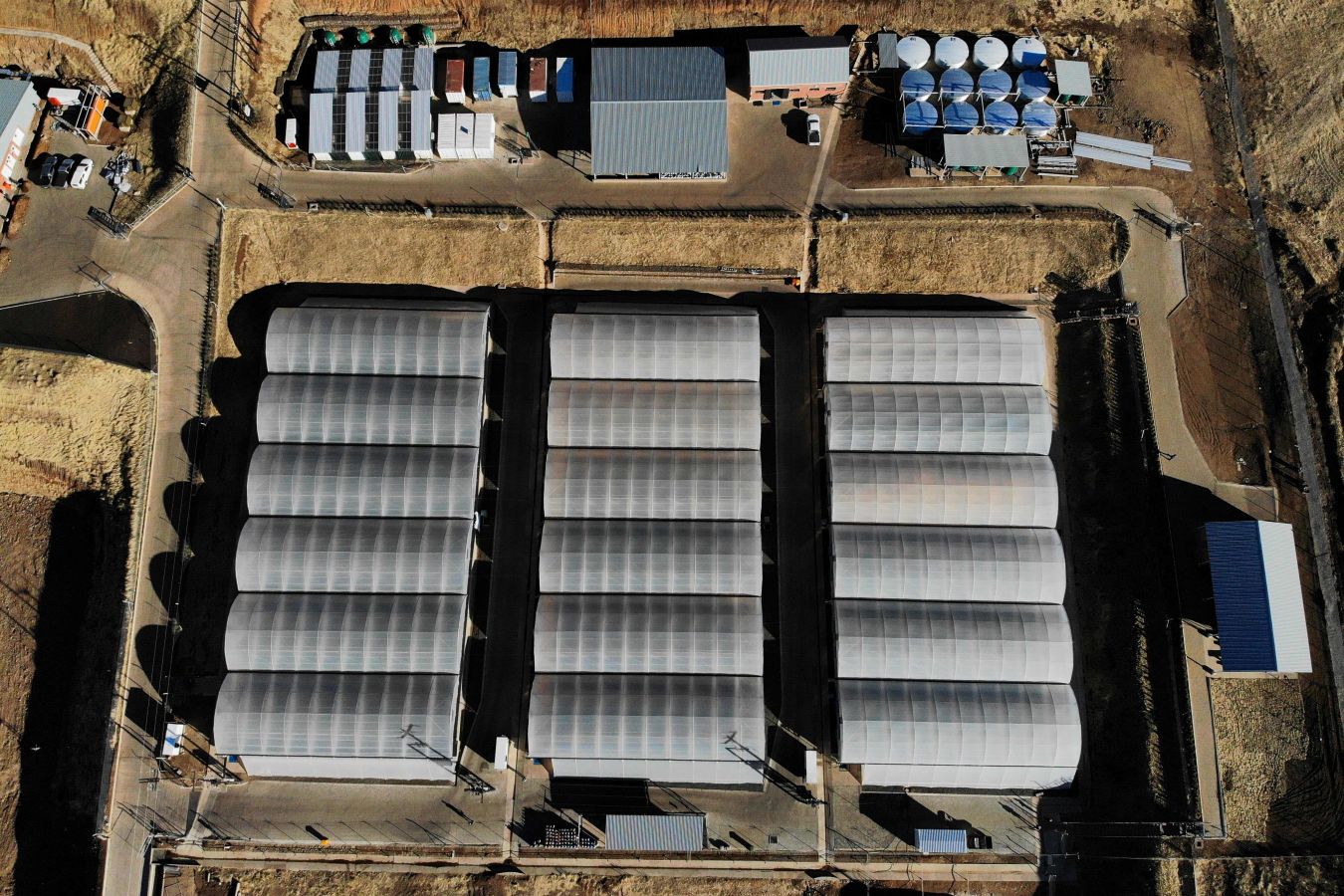 Granjeros en Siberia