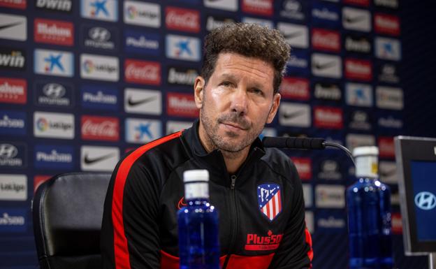 Simeone: «La Real Sociedad es un equipo que juega bien y tiene jugadores desequilibrantes»