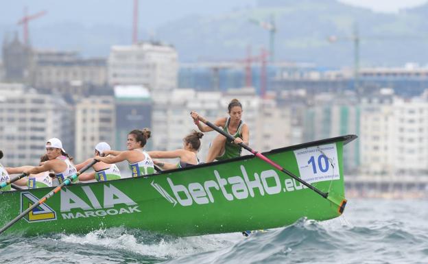 Hondarribia toma la delantera a Hibaika y Zumaia en Bermeo