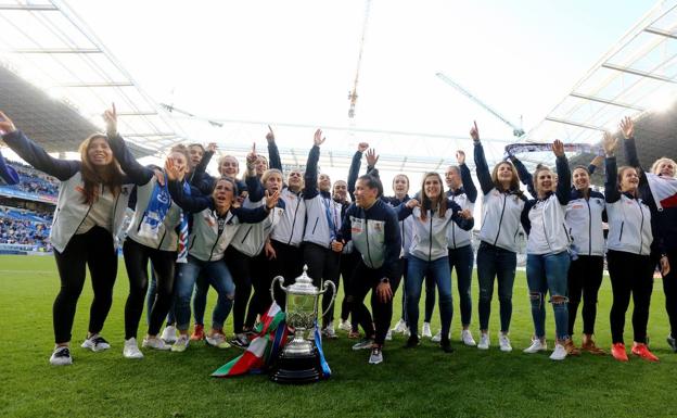 Los primeros minutos del documental de las campeonas de la Copa de la Reina que se proyectará en el 67 Zinemaldia