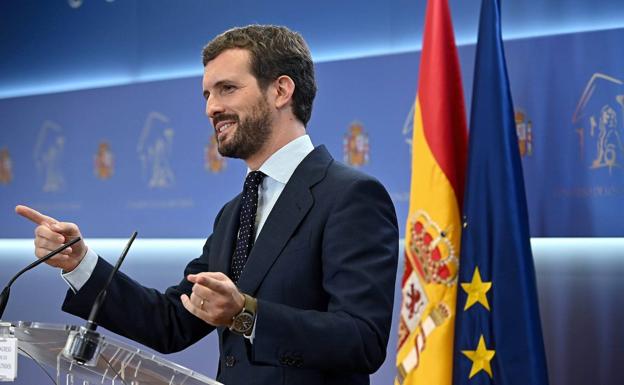 Casado hará un esfuerzo en Euskadi para recuperar los dos escaños perdidos en las pasadas elecciones