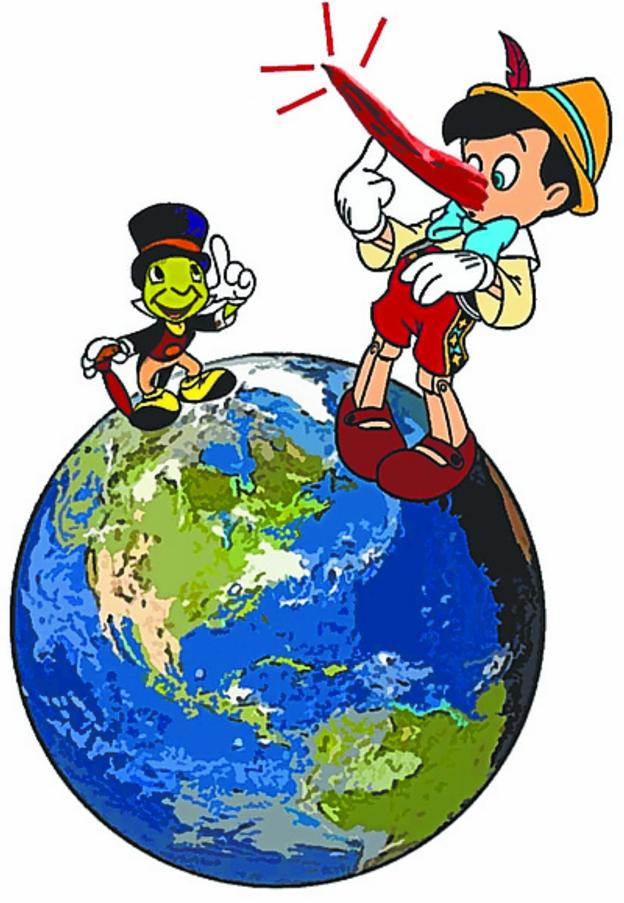 La tiranía de la mentira