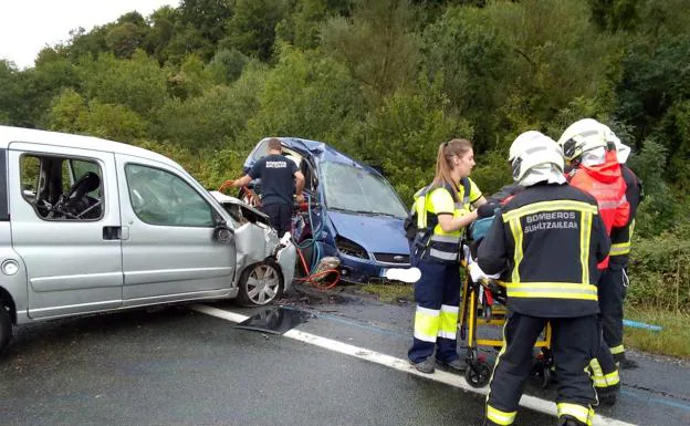 Fallece una mujer en un accidente de tráfico en Navarra
